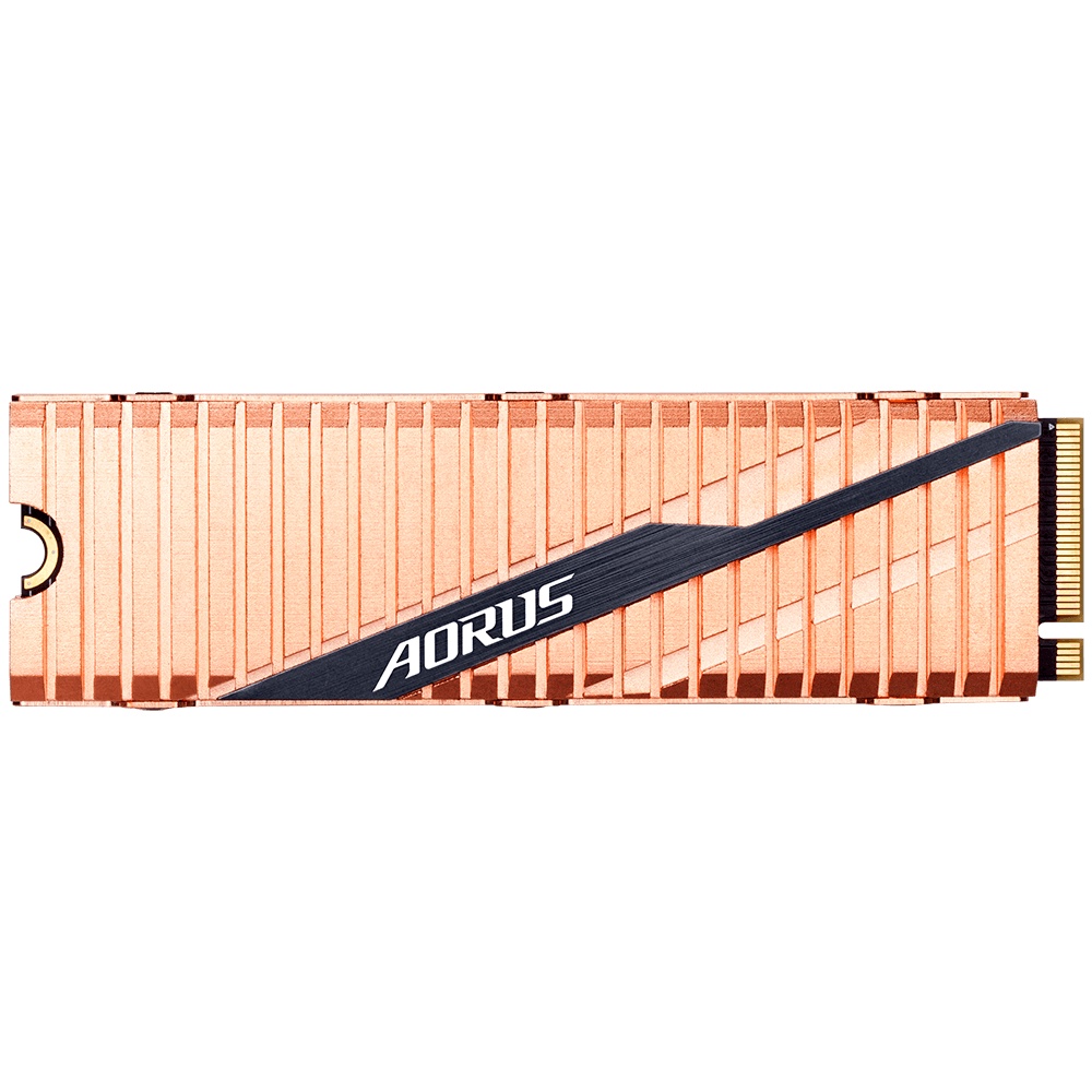 Gigabyte Aorus M.2 500GB NVMe Gen4 SSD w/ Heatsink GPASM2NE6500GTTD