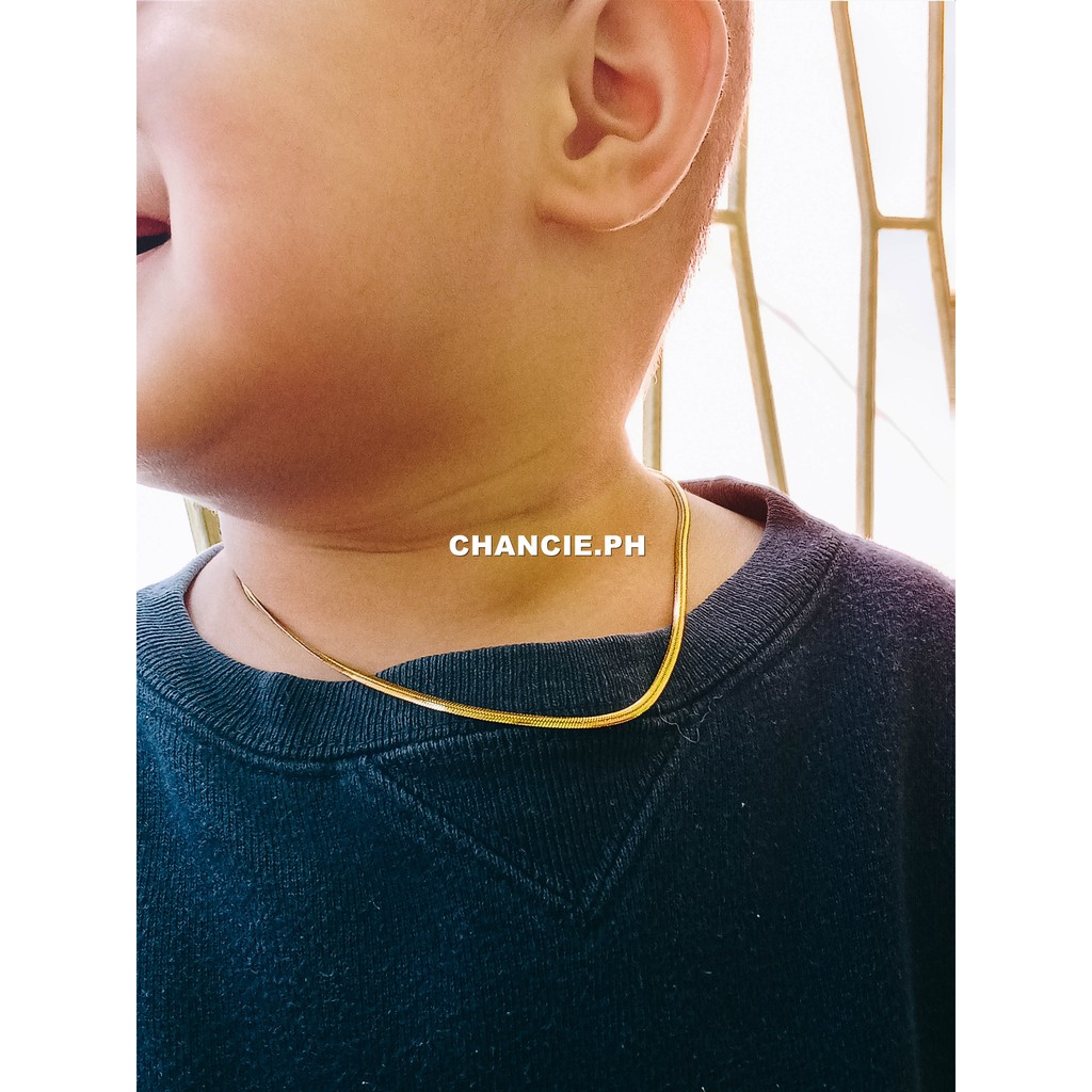 Gold necklace clearance for kid boy