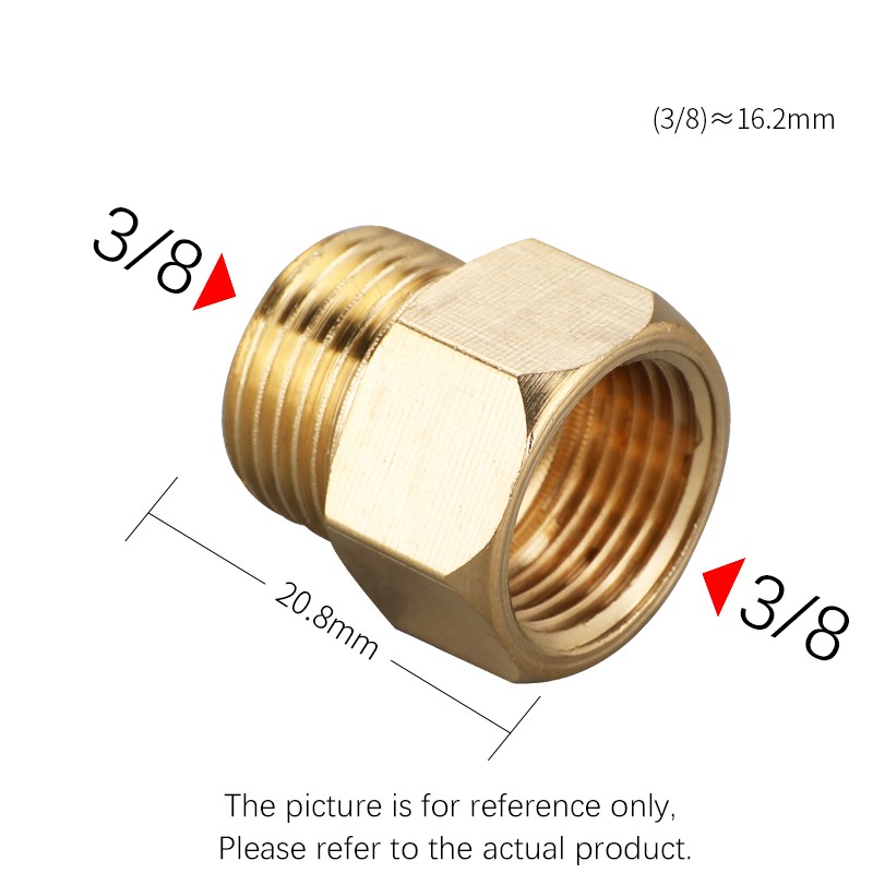 Brass Fitting - Female Male Connector 1/8