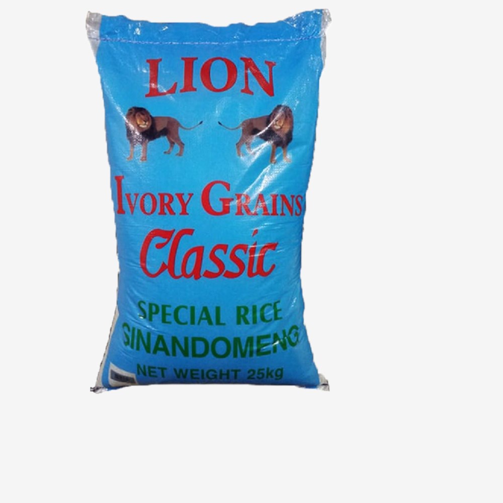 Lion Ivory Grains Classic Sinandomeng Special Rice 25kg Shopee