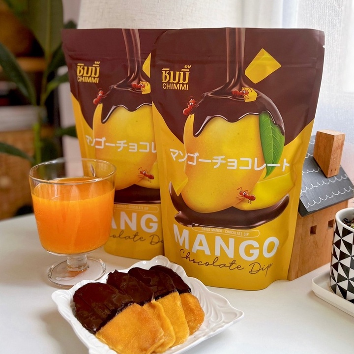 Chimmy Mango Choco-dip dip Chocolate Product of Thailand 200 g ...