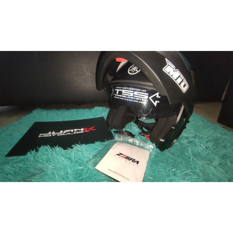 ZEBRA MODULAR YAMAHA MIO HELMET Shopee Philippines