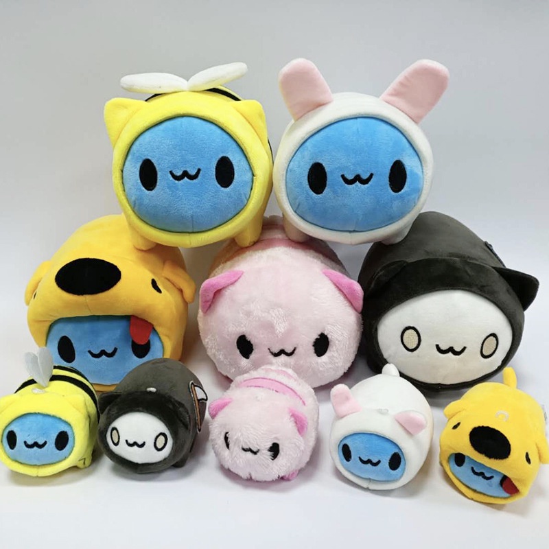 5PCS Lot Bugcat Capoo plush toy 25cm Cosplay Cute Cat Toy Stuffed