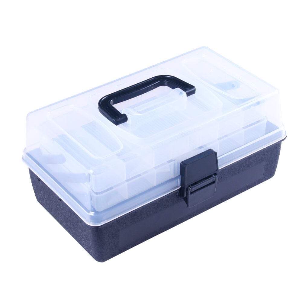 3Layer Tackle Box or Storage Box for Fishing, Medical and MedTech
