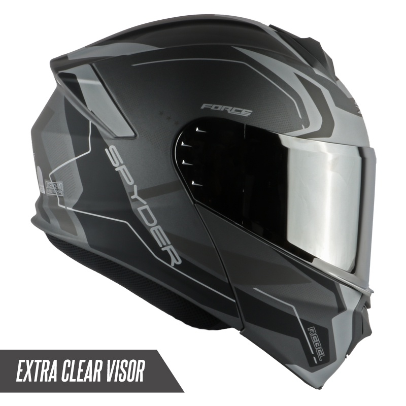 Spyder helmet hot sale gray