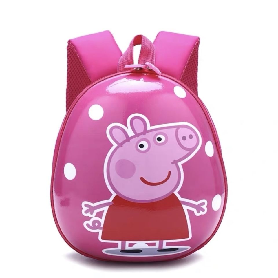 peppa pig bag for kids Children Kindergarten Schoolbag Boys Girls Baby