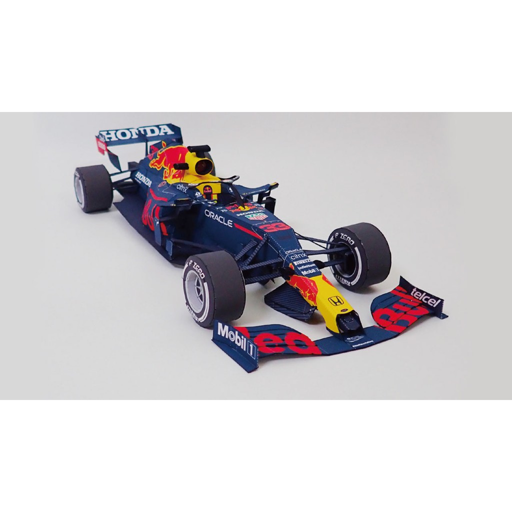 DIY Papercraft Red Bull Racing Pattern Paper Sheet RB16-B | Shopee ...