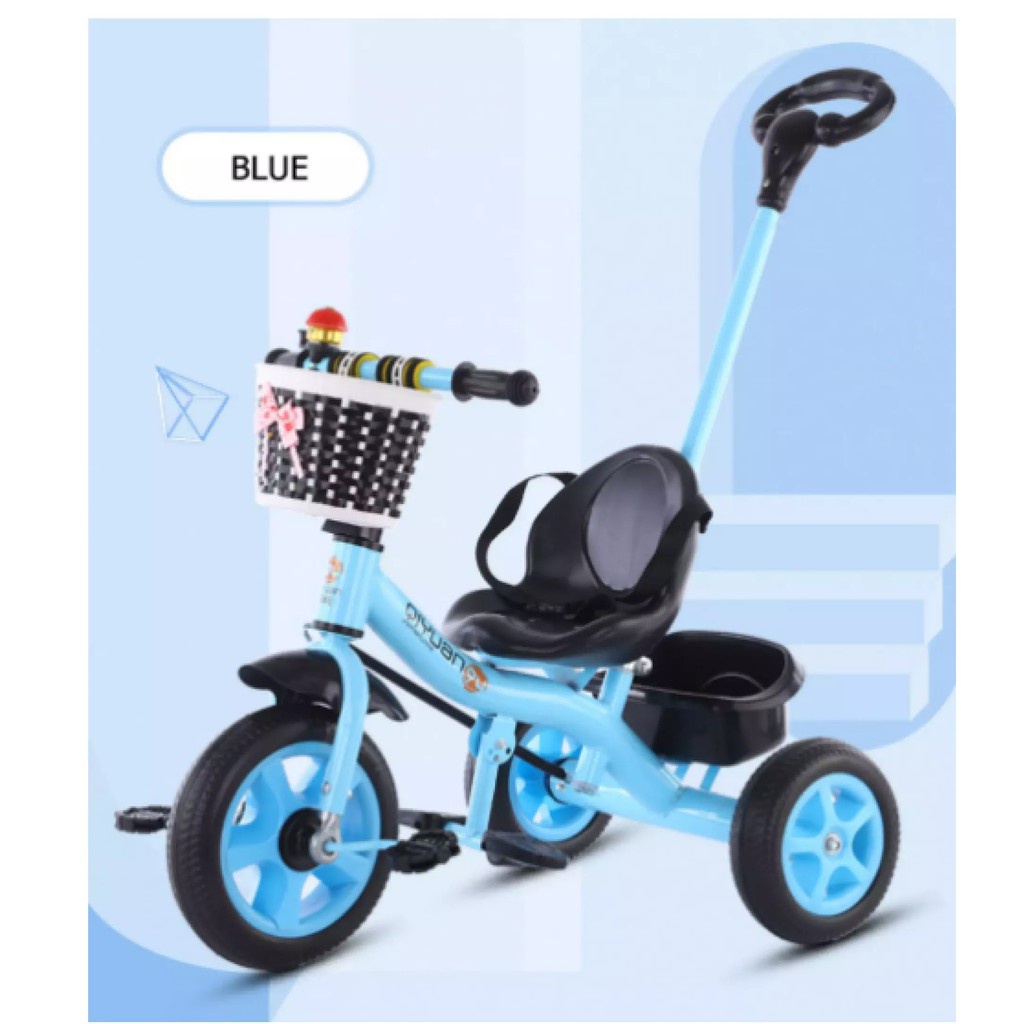 Tricycle with baby sale carrier