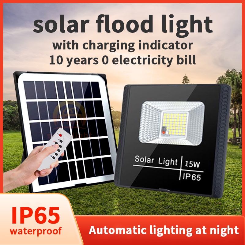 solar light indoor&outdoor waterproof 30W LED Solar LED Solar Flood ...