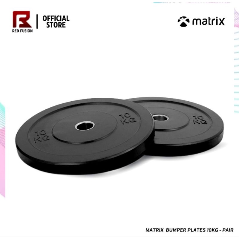 Matrix Bumper Plates 10KG | Shopee Philippines
