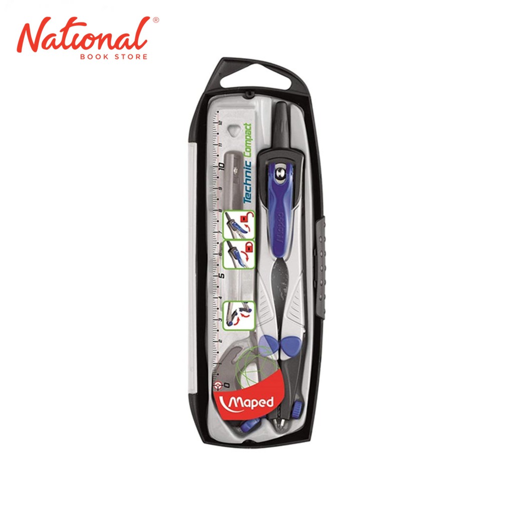 Maped Compass 538700 Technical With Case National Book Store | Shopee ...