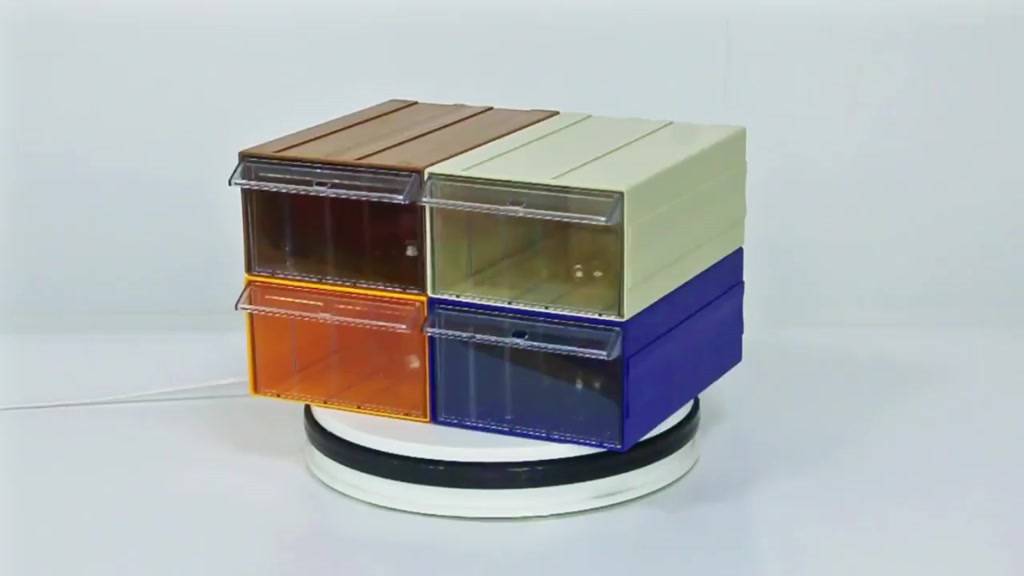 High Quality Plastic Stackable Storage Drawer For Electronic Parts ...