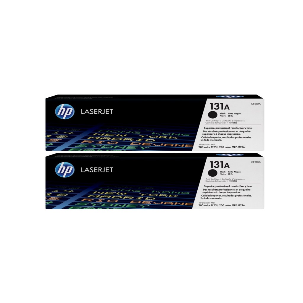 HP 131A Black Original Toner Cartridge Set of 2 Bundle | Shopee Philippines