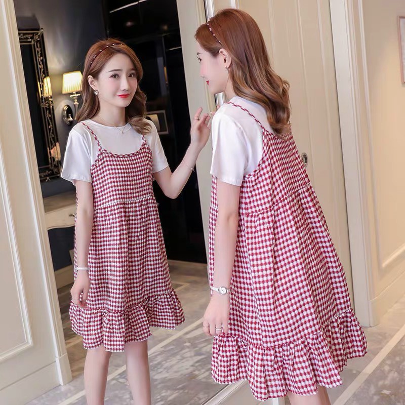 Korean shirt cheap under dress