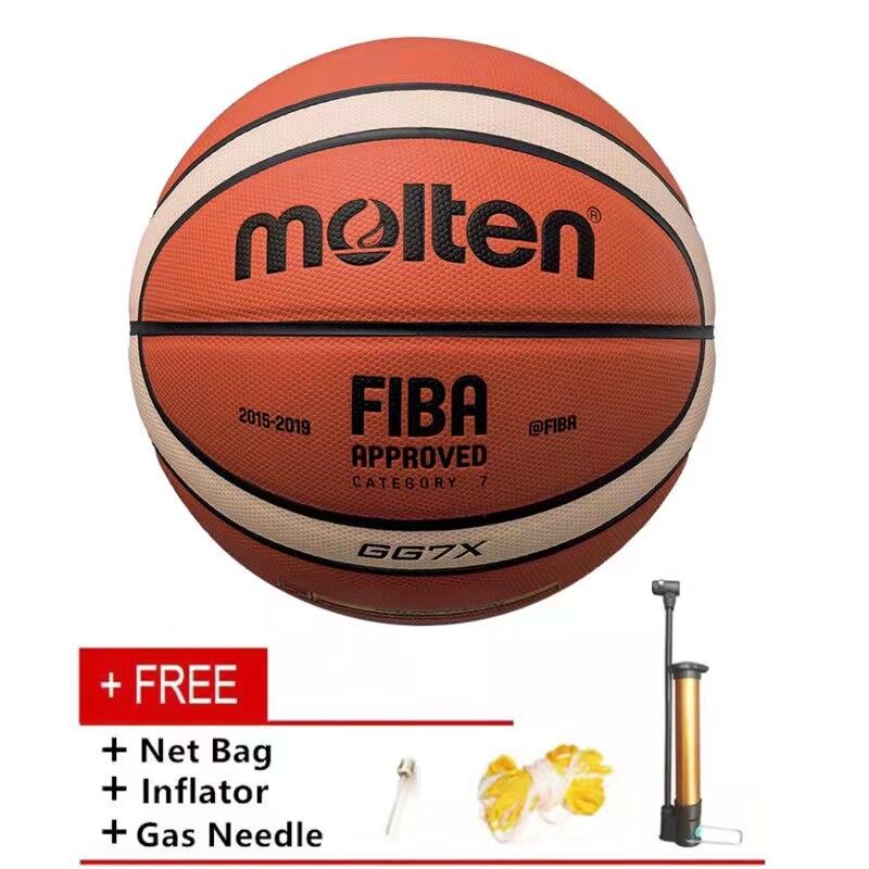 Original Molten GG7X Size 7 Basketball Outdoor Sports (Free net, needle
