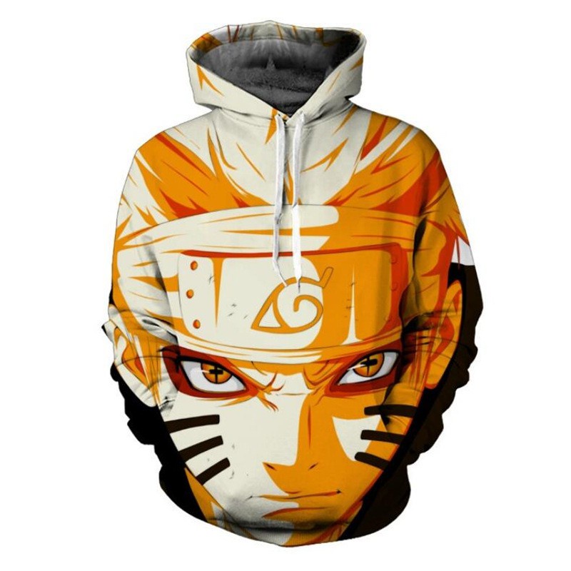 Naruto 3d Kapuzenpullover Naruto 3D Anime Print Sweater Hoodie Jacket