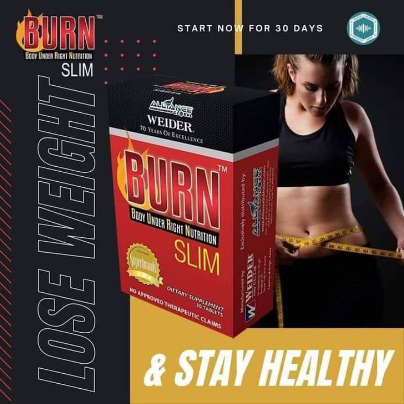 Burn Slim 10 tablets (Aim Global) Shopee Philippines