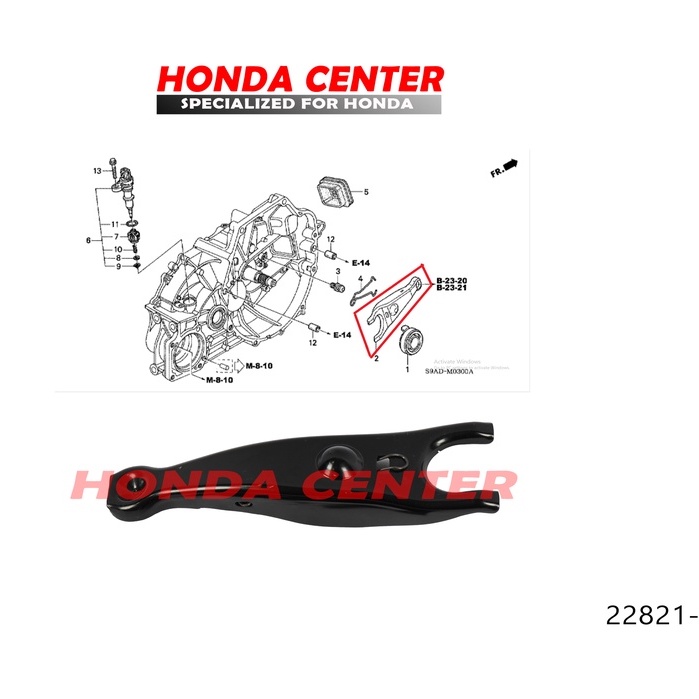 Fork clutch fork clutch release crv rd re rm gen2 gen3 gen4 accord cp2