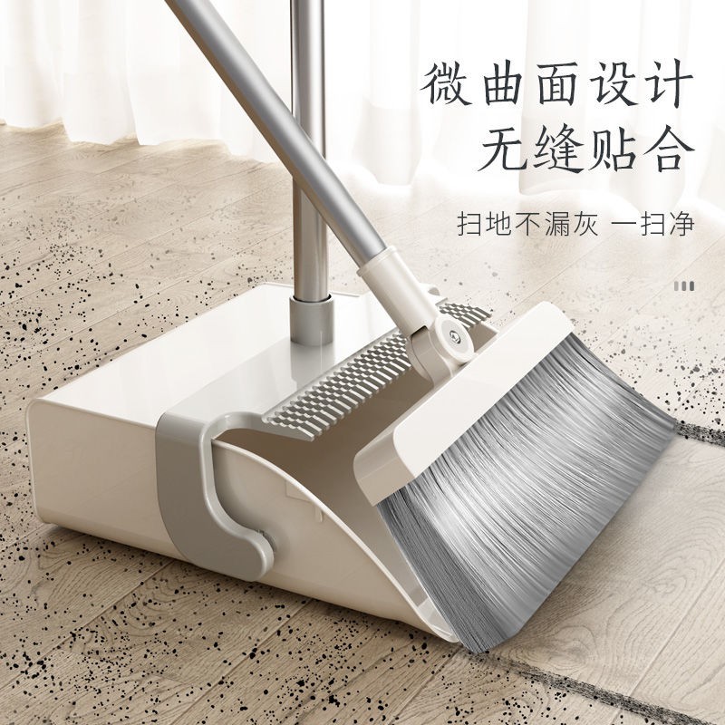 Folding broom suit,Wet and dry broom suit Folding Broom Dustpan Set ...