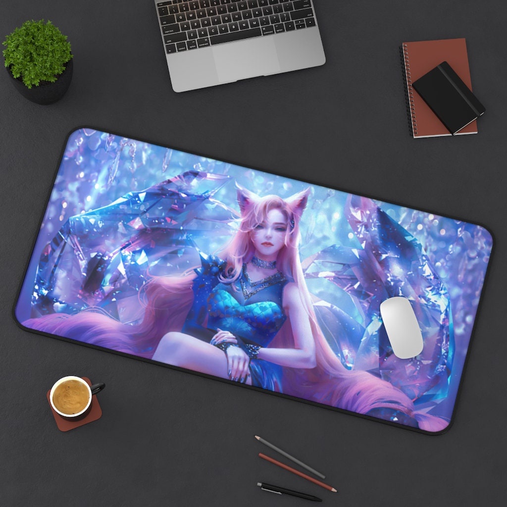 League of Legends Ahri Desk Mat | Ahri Mousepad | LoL inspired Mousepad ...