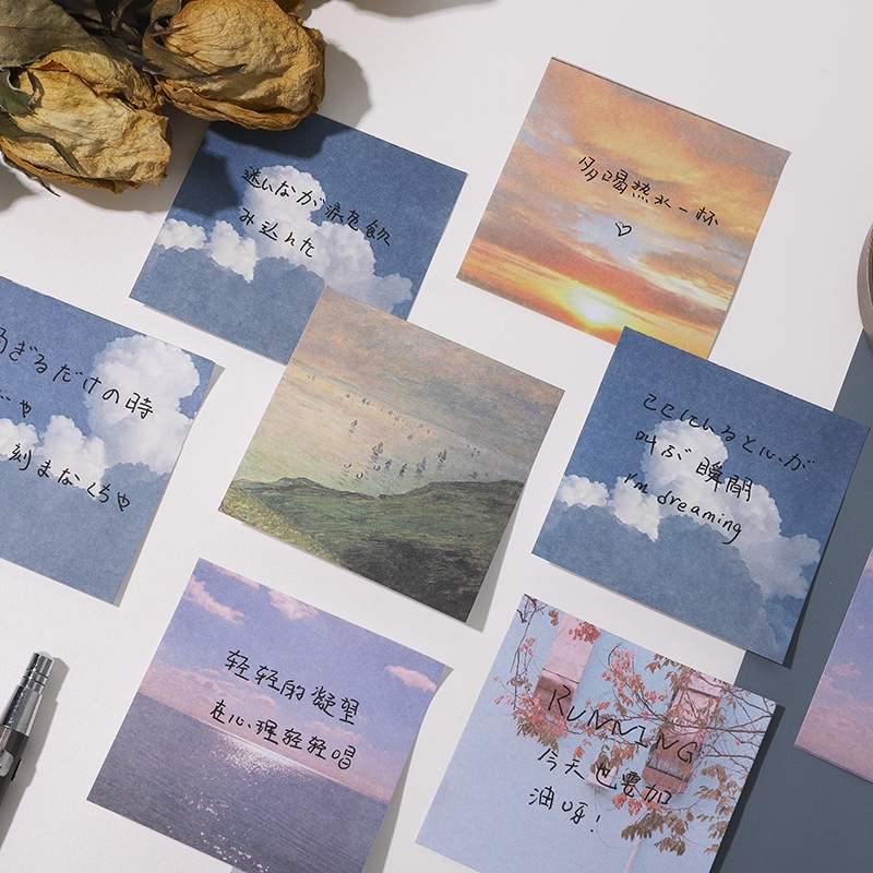 Sticky notes message for students times stickers ins korean style pda ...