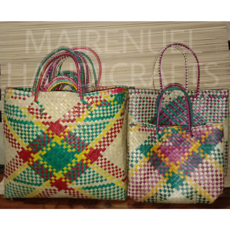 Durable Bayong Bag/ Native Basket (order now, ship tomorrow:) | Shopee ...