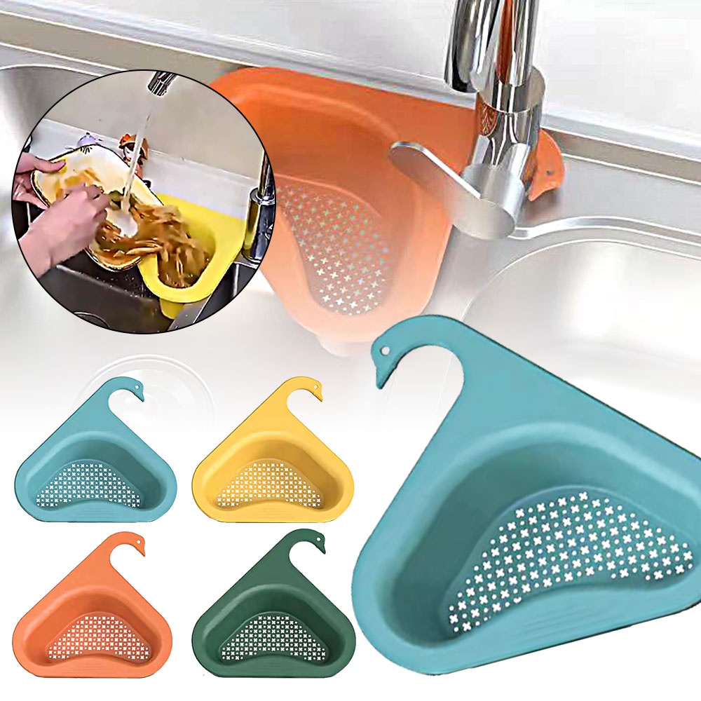 Perfect live Swan Drain Basket For Kitchen Sink Strainer/ Portable Sink