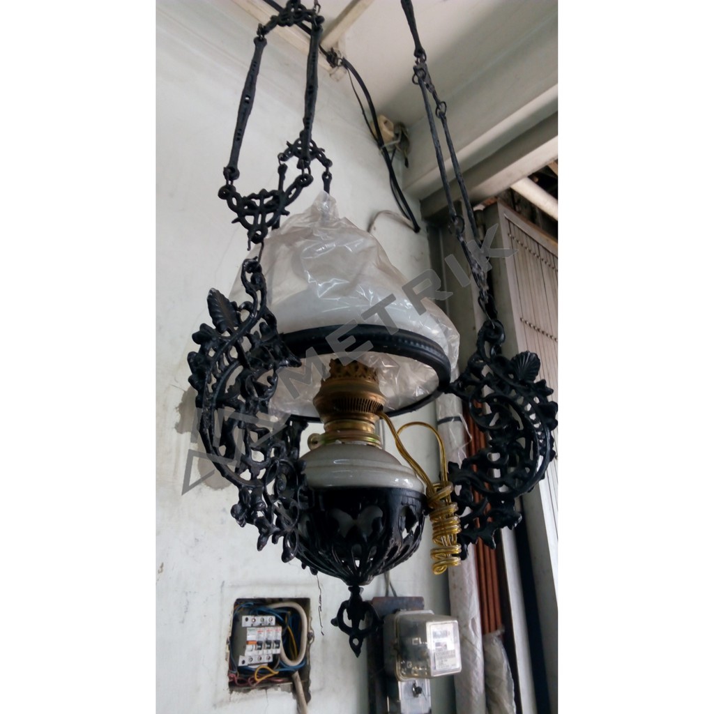 Classic ANTIQUE HANGING LAMP KEREK D:18CM WARRANTY/ KARTROL LAMP (S ...