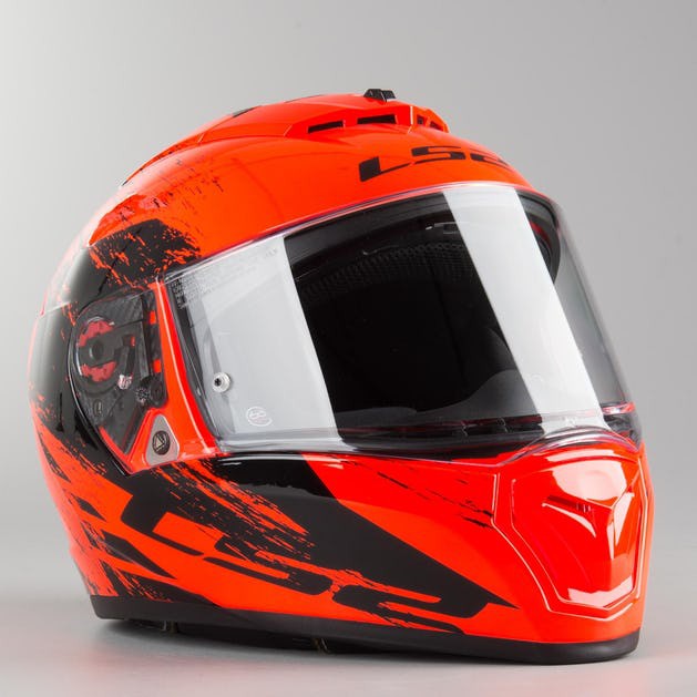 LS2 FF390 BREAKER SWAT FLUO ORANGE BLACK