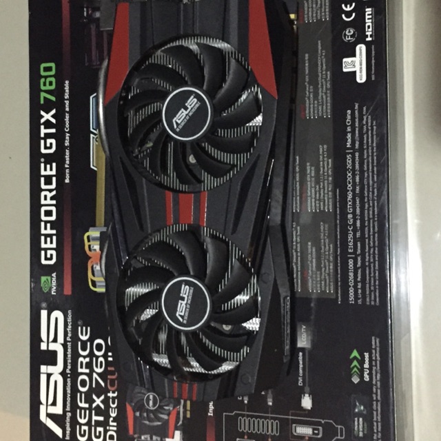 Asus geforce gtx on sale 760 directcu ii oc