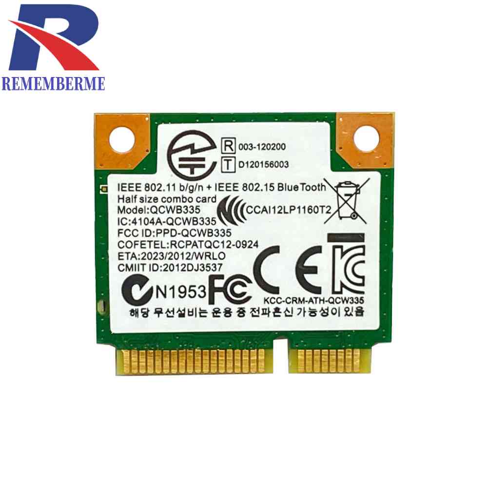 QCWB335 Half Mini PCIe WiFi 4.0 Adapter Wireless Card for Laptops Shopee