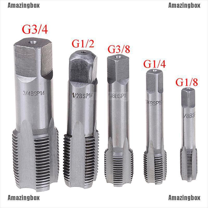 G1/8 1/4 3/8 1/2 3/4 HSS Taper Pipe Tap NPT Metal Screw Thread Cutting ...