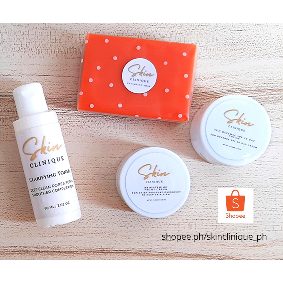 Skin Clinique Brightening Set Mild rejuvenating set of kojic