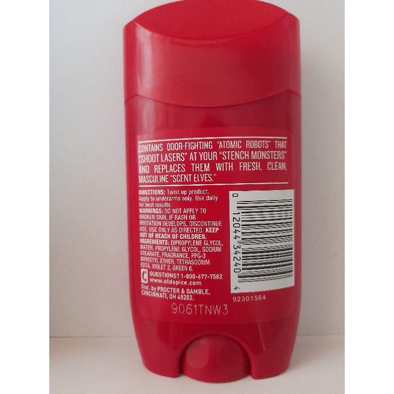 Old Spice Original Pure Sport Captain Whitewater Bearglove Masculine ...