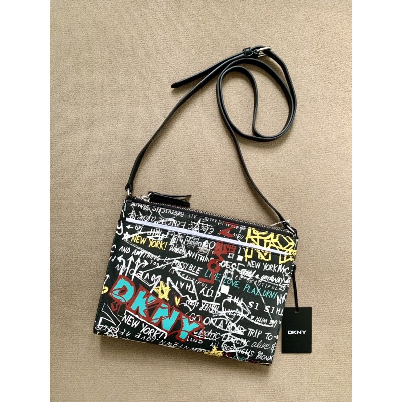 Dkny top zip crossbody bag hot sale