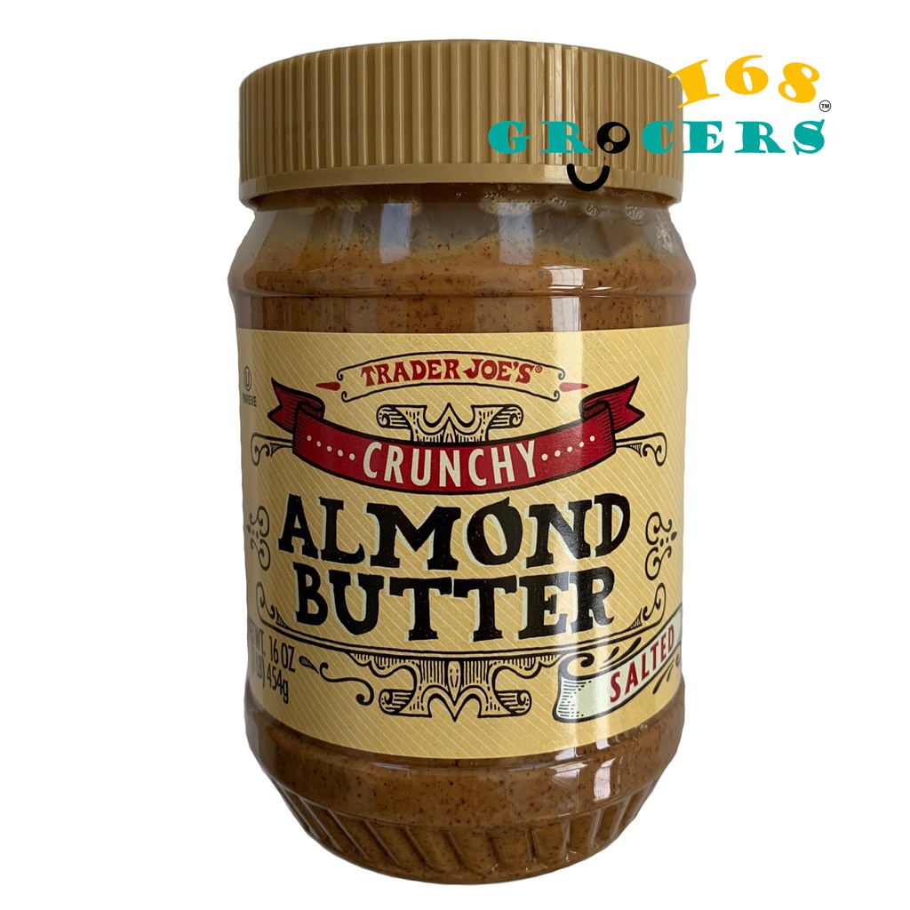 Trader Joe's Crunchy Almond Butter Salted 454g (1lb) Shopee Philippines
