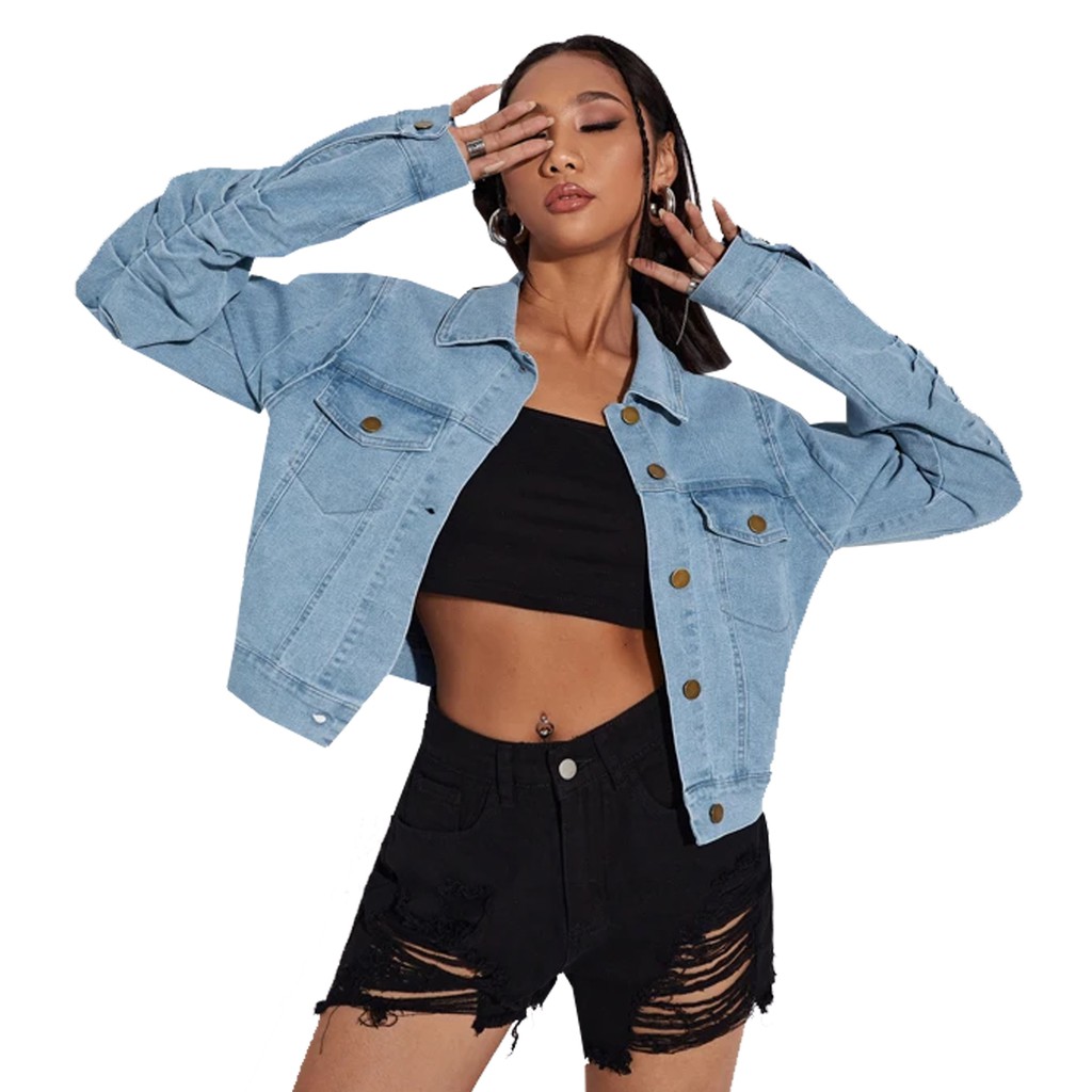 Shopee sales denim jacket