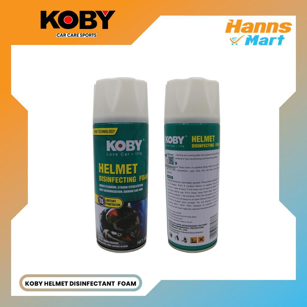 Original 100 Authentic Koby Helmet Disinfectant Foam 450ml Shopee