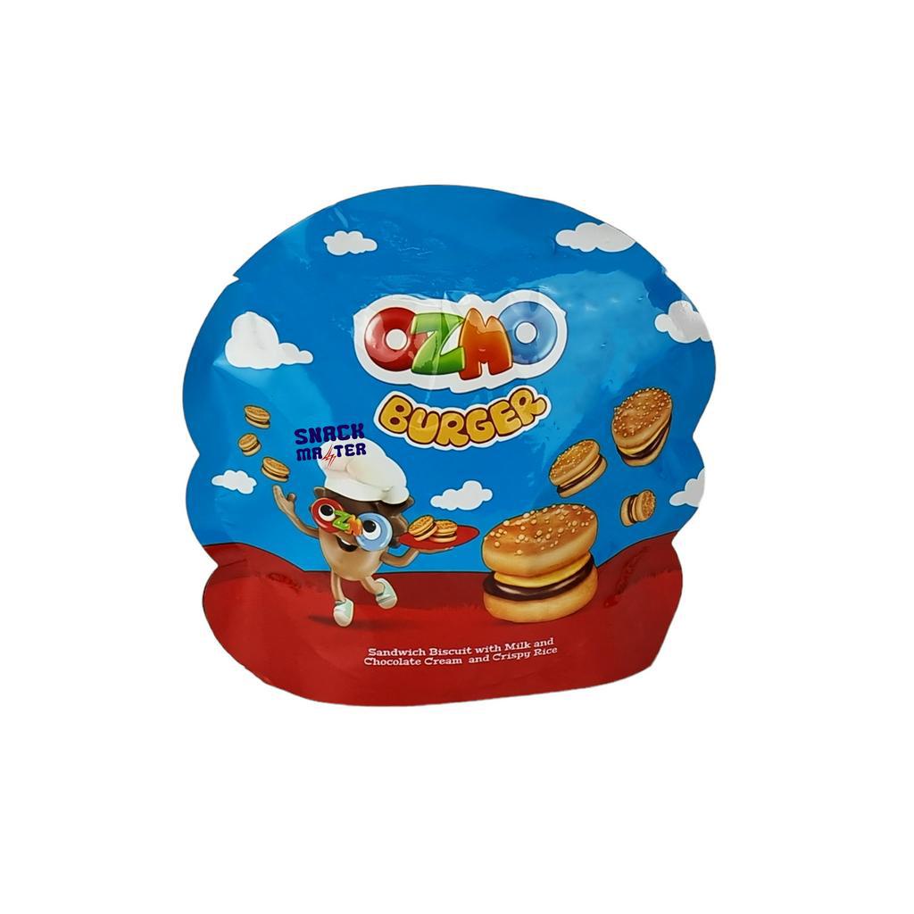 Ozmo Burger Sandwich Biscuit Milk Cream Chocolate And Rice Crispy ...