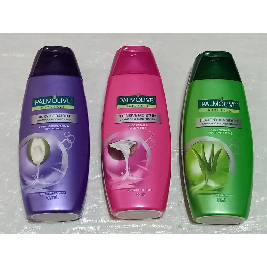 Palmolive Naturals Silky Straight with Keratin Shampoo 90ml | Shopee ...