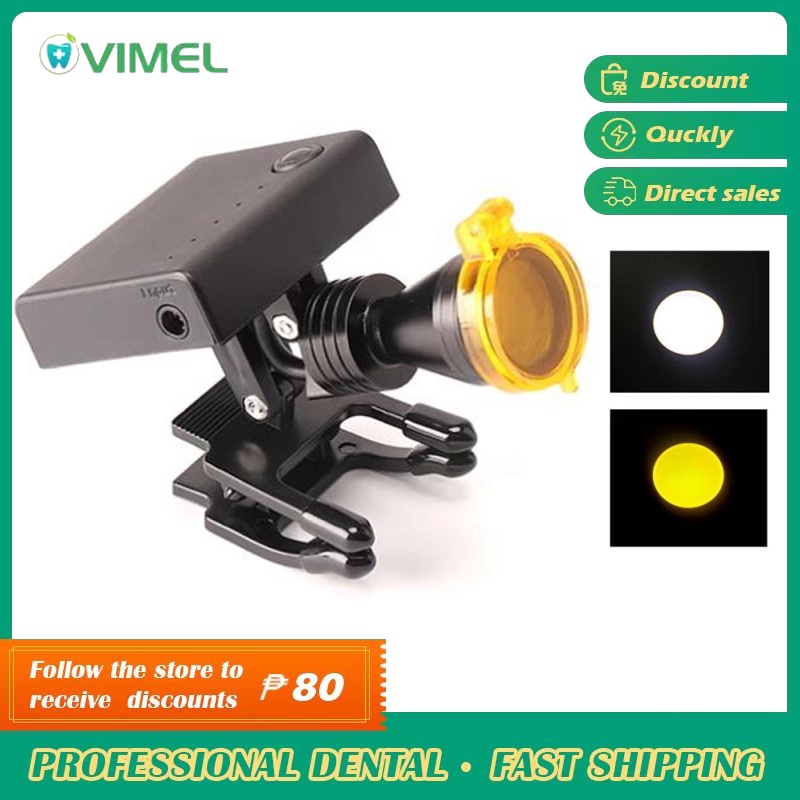 Dental medical oral surgery magnifying glass headlight 3W/5W LED