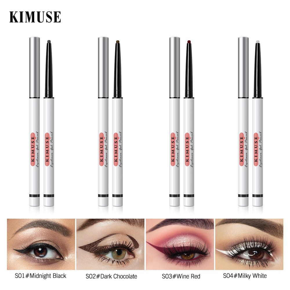 Kimuse 4 Colour Waterproof Eyeliner Eyes Makeup Shopee Philippines 