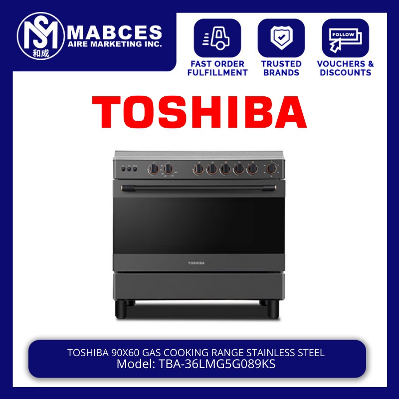 Toshiba deals gas cooker