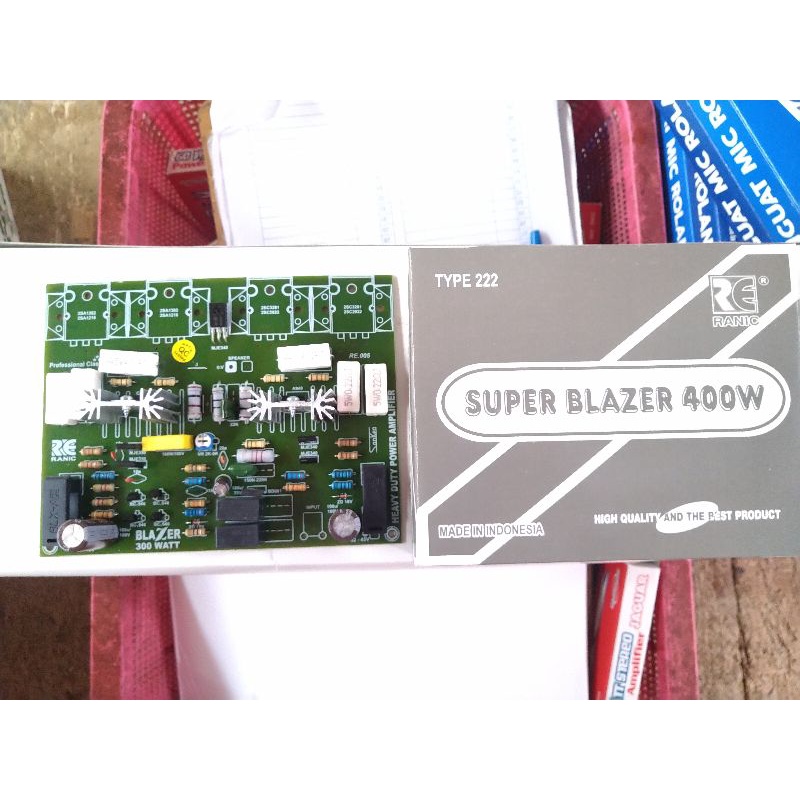 Blazer power amplifier Kit 400watt mono driver (222) | Shopee Philippines