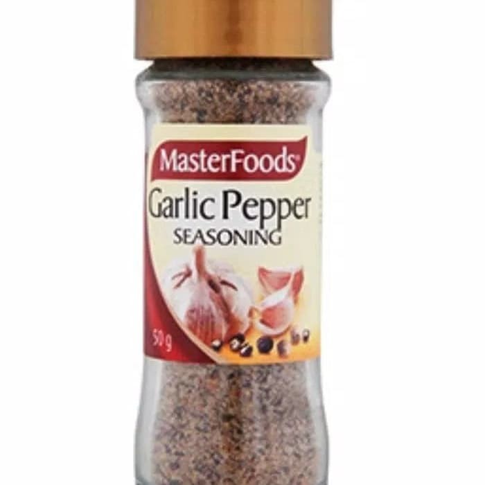 Masterfoods Master Food Foods Herb Garlic Pepper Seasoning 50 Gr