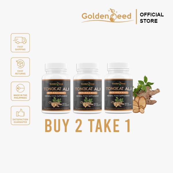 Golden Seed Tongkat Ali Capsule Promo Shopee Philippines