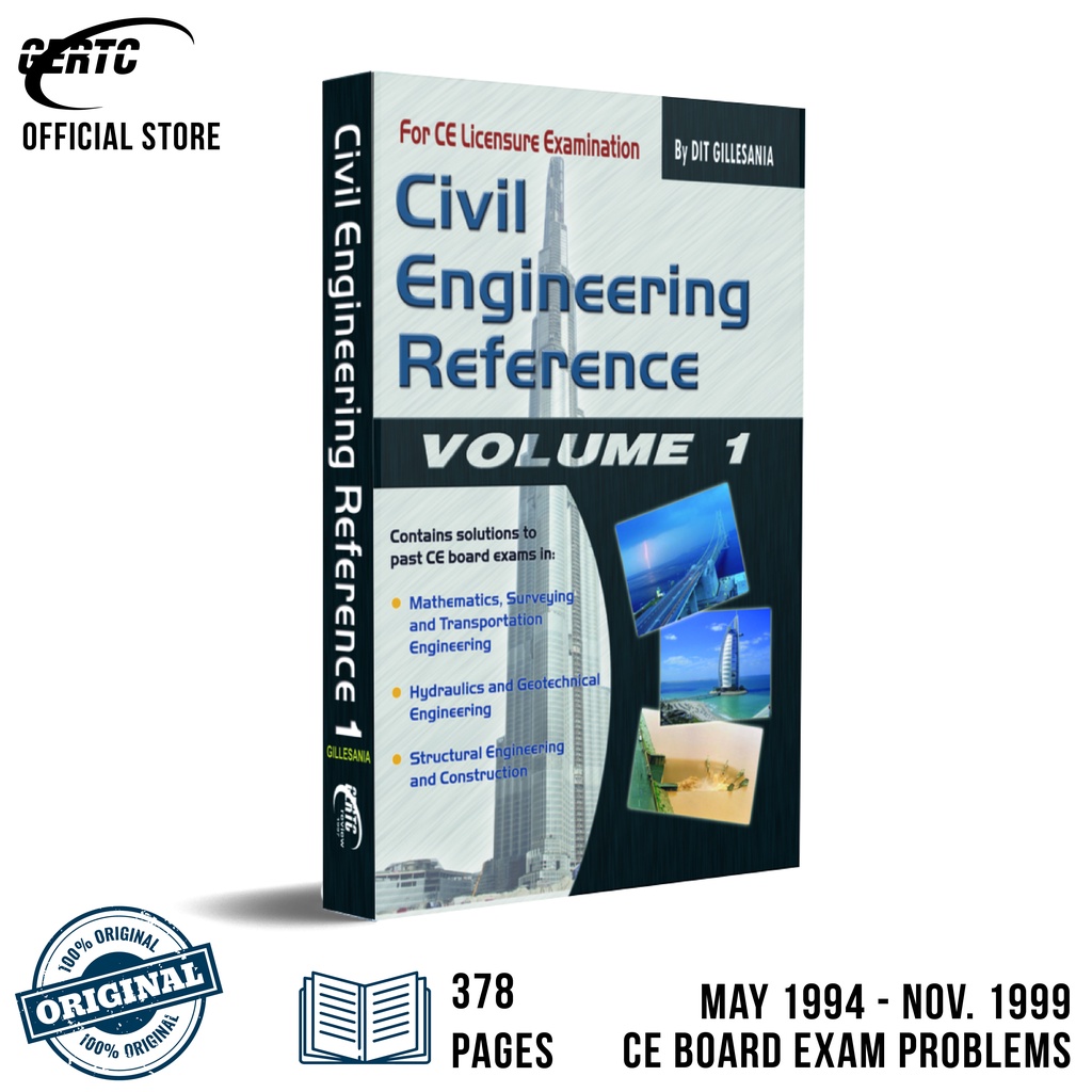 Civil Engineering Reference Vol 1 (CE Ref 1) - Civil Engineering Review ...