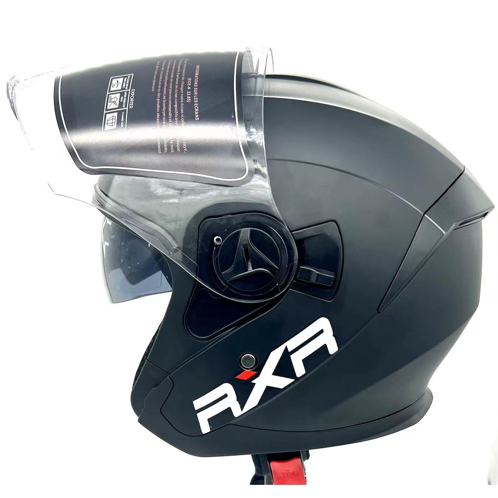 Dual Visor Half Face Helmet ECE DOT Dual Visor Half Face Helmet