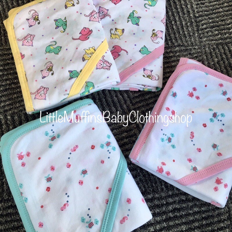 Newborn Hooded Baby Receiving Blankets/ Terry Towels for Boys and Girls