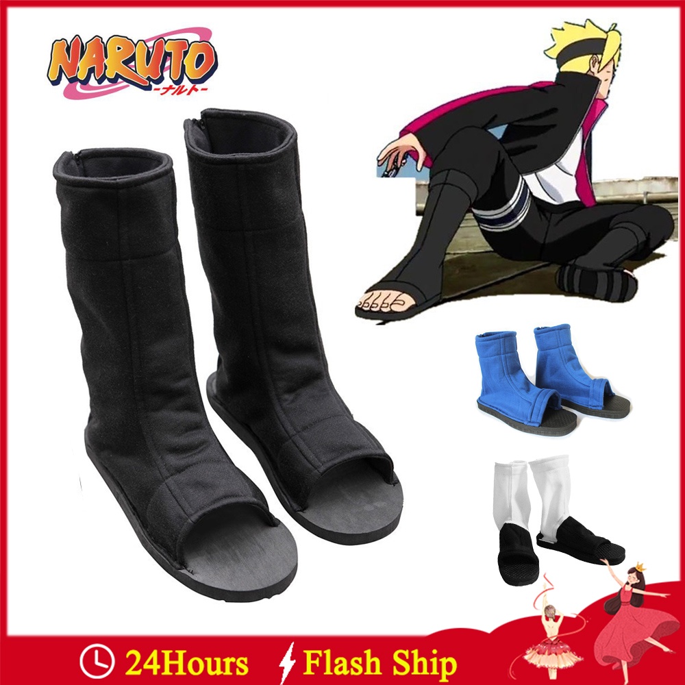 Japan Anime Naruto Cosplay Shoes Men Women Akatsuki Haruno Konohagakure ...